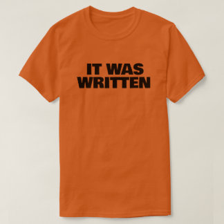 T-shirt C'était écrit