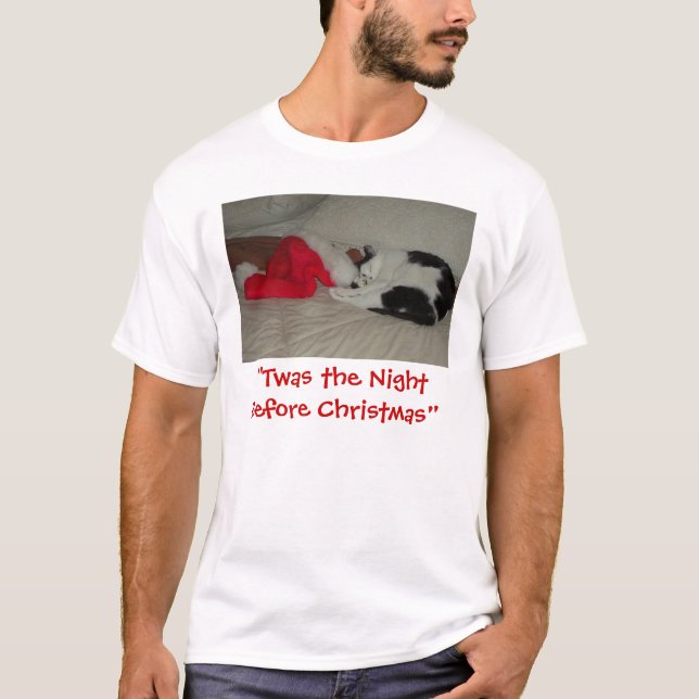 T-shirt C'était la nuit avant Noël (Devant)