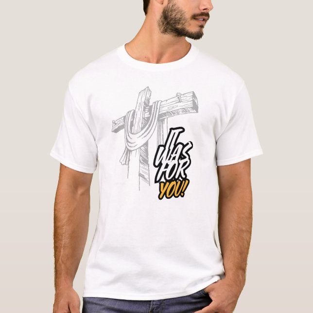 T-shirt C'était pour toi (Devant)