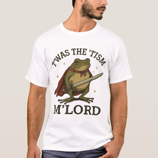T-shirt C'Était Tism M Lord Frog (Devant)