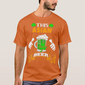 T-shirt Cette Asiatique A Besoin De Bière Saint Patricks D