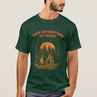T-shirt Cette aventure est vôtre Campingrip Camperravel fa