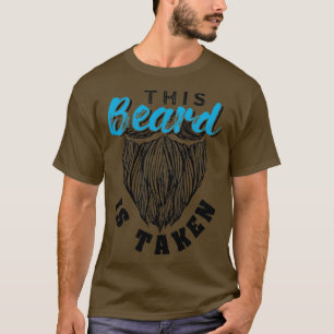 T-shirt Cette Barbe Est Prise Drôle Drôle Cadeau 3