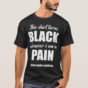 T-shirt Cette chemise devient noire quand je suis dans la