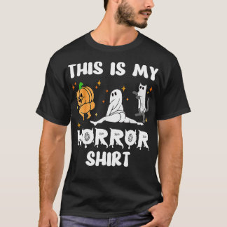 T-shirt Cette chemise d'horreur Halloween