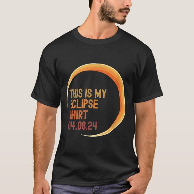 T-shirt Cette chemise Eclipse 04 08 24 Total (Devant)