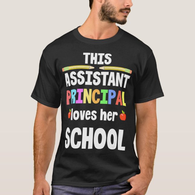 T-shirt Cette Directrice Adjointe Aime Son Appréciation De (Devant)