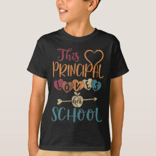 T-shirt Cette directrice adore son professeur d'école Prof