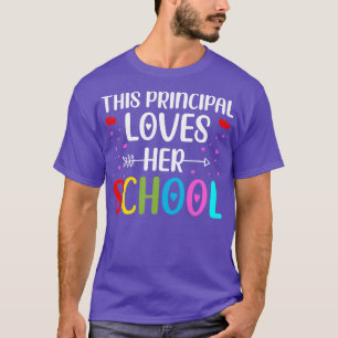 T-shirt Cette Directrice Aime Son Directeur D'École Valent