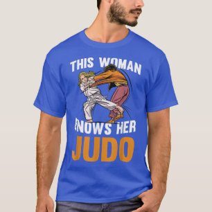 T-shirt Cette Femme Connaît Son Judo - Judoist Judoka Japo