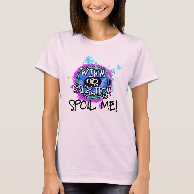 T-shirt cette femme est en grève ! (Devant)
