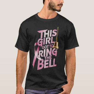 T-shirt Cette fille a réussi à faire sonner la cloche le c