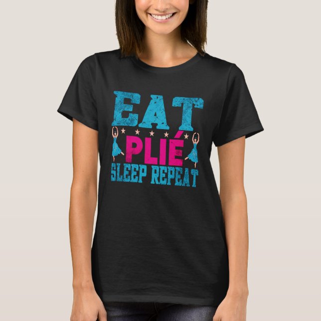 T-shirt Cette Fille Adore La Danse De Ballet (Devant)