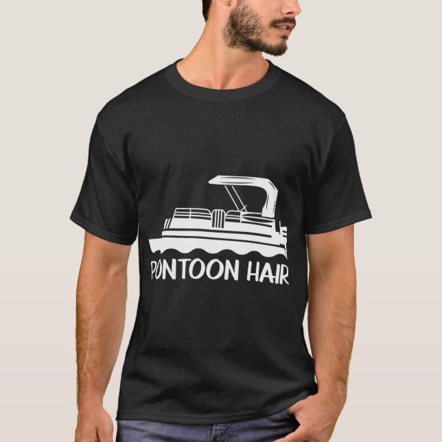 T-shirt Cette fille adore la pêche (Devant)