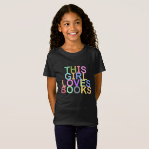 T-Shirt CETTE FILLE AIME LES LIVRES