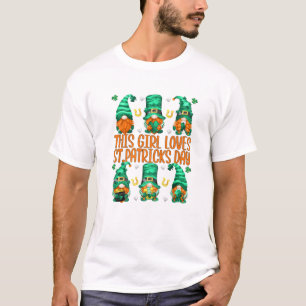 T-shirt Cette Fille Aime St. Patricks Day - Funny St. Padd