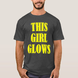 T-shirt Cette fille brille la 80's Retro Neon Party T-Shir