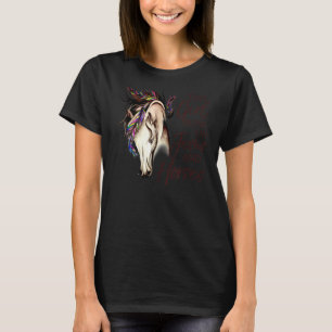 T-shirt Cette Fille Coule Sur Jésus Et Cheval Équitation