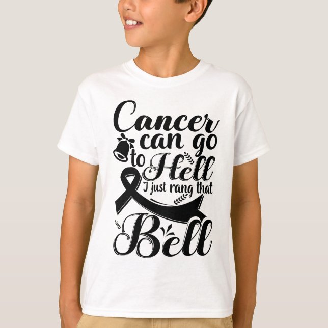 T-shirt Cette Fille Est Arrivée À Ring La Bell Chemo Grad  (Devant)