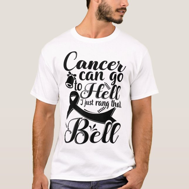 T-shirt Cette Fille Est Arrivée À Ring La Bell Chemo Grad  (Devant)