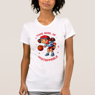 T-shirt Cette Fille Est Inarrêtable