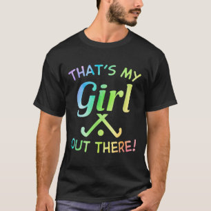 T-shirt Cette fille est la mienne sur le terrain Joueuse d