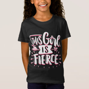 T-Shirt Cette Fille Est L'Autonomisation De Fille Fierce