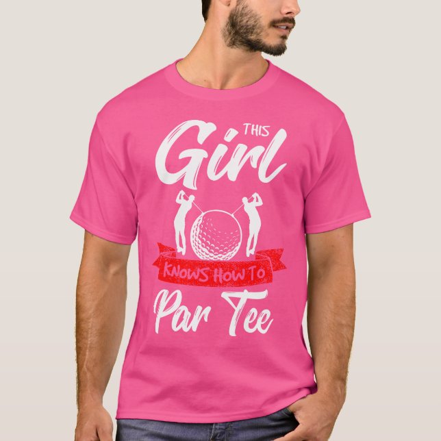 T-shirt Cette Fille Sait Comment Faire Pour Faire La Fête  (Devant)