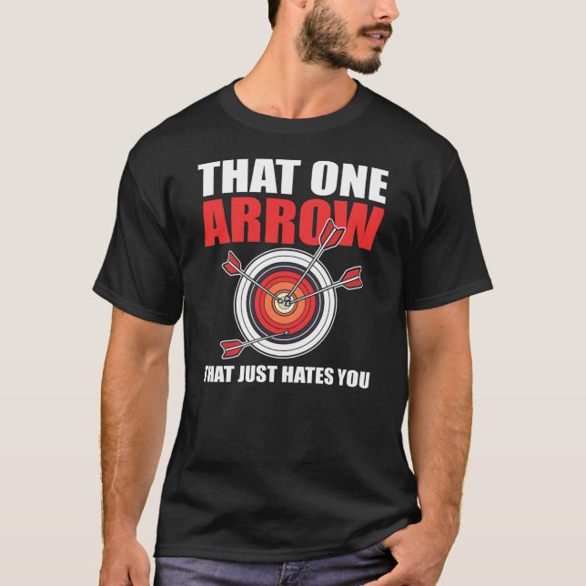 T-shirt Cette Flèche Qui Vous Déteste Le Tir À L'Archer (Devant)