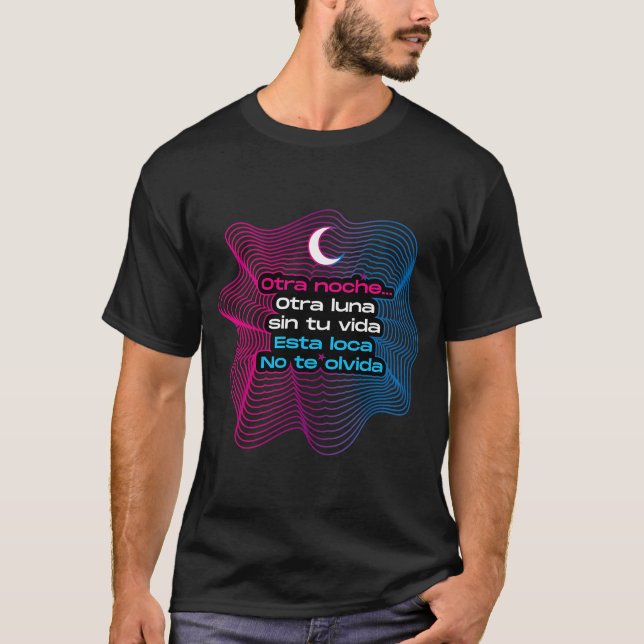 T-shirt Cette folle ne t'oublie pas (Devant)