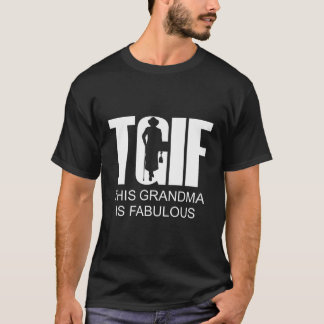 T-shirt Cette Grand-Mère Est Fabuleuse Tee