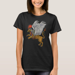 T-shirt Cette Griffin Mythologie Égyptienne Deity Égypte a