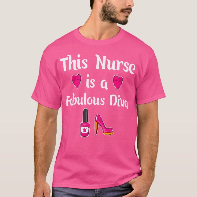 T-shirt Cette Infirmière Est Un Fabuleux Médecin De L'Hôpi (Devant)