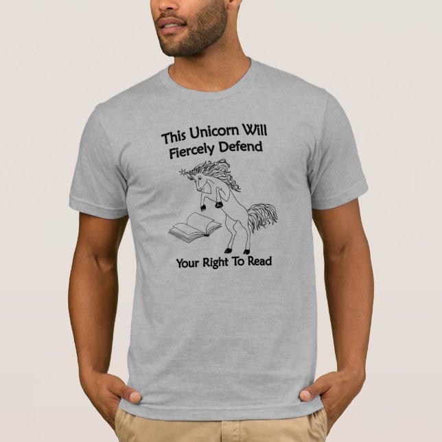 T-shirt Cette licorne Will...Basic Homme's Tee - BL (Devant)