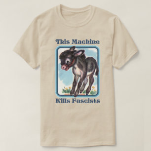 T-shirt Cette machine tue les fascistes