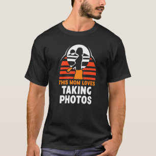 T-shirt Cette maman aime prendre des photos Photographie C
