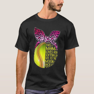 T-shirt Cette Maman Aime Sa Mère Léopard Bandana