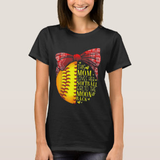 T-shirt Cette maman aime sa petite fille tendre jusqu'à la