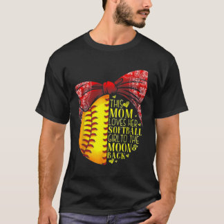 T-shirt Cette maman aime sa petite fille tendre jusqu'à la