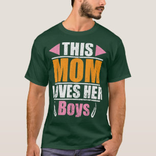 T-shirt Cette maman aime ses garçons