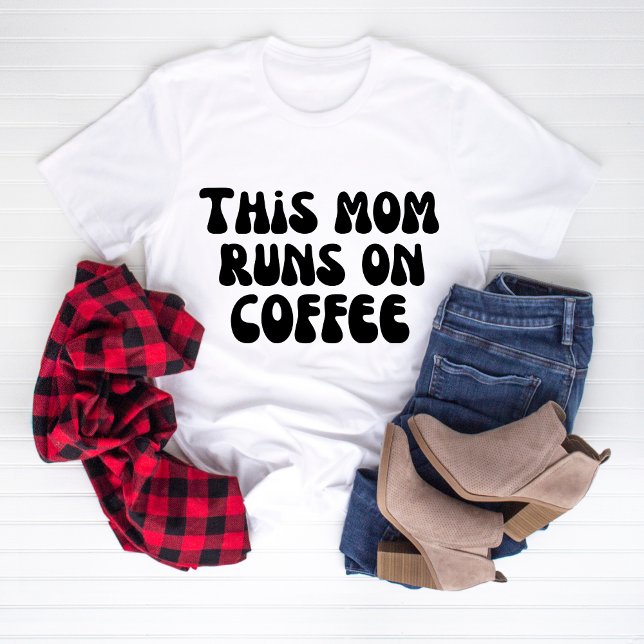 T-shirt Cette maman fait du café (Créateur téléchargé)