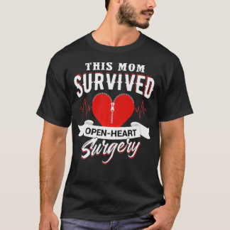 T-shirt Cette Maman Survivait Open Heart Chirurgie Cadeaux