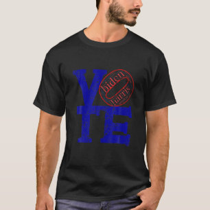 T-shirt Cette Nasty Femme Vote Pour Biden Harris 2020 - Vo