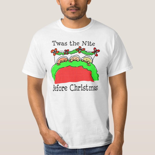 T-shirt Cette Nuit Avant Noël (Devant)