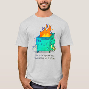 T-shirt Cette Petite Lumière : Conception Incendie de la P