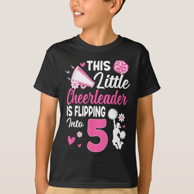 T-shirt Cette petite meneuse de claque fait des sauts pour (Devant)