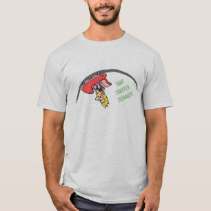 T-shirt Cette pièce en t de logo d'adolescent de dessous