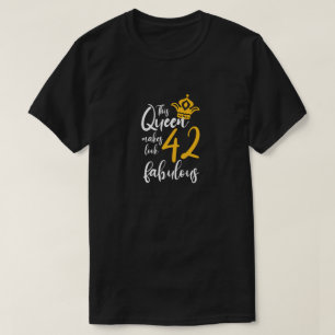 T-shirt Cette reine rend 50 Fabuleux, 50e anniversaire