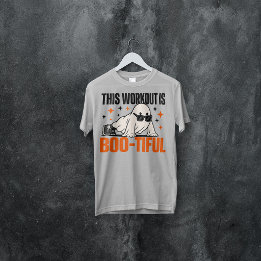 T-shirt Cette séance d'entraînement est un magnifique modè