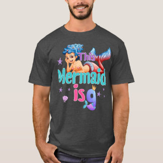 T-shirt Cette sirène est 9 1